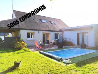 Maison familiale vie de plain-pied 4 chambres
