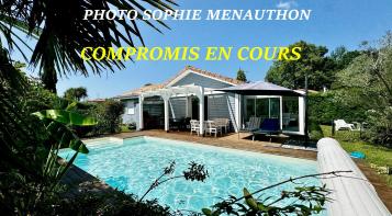 CHARMANTE VILLA OSSATURE BOIS DE TYPE T6 DE 128 M2 AVEC PISCINE
