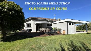 MAISON DE PLAIN PIED DE TYPE T4 DE 105 M2 SUR UN JARDIN DE 690 M2
