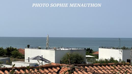 EMPLACEMENT EXCEPTIONNEL, APERCU OCEAN POUR CETTE VILLA DE TYPE T5 DE 134 M2 + VERANDA DE 23 M2 + SO