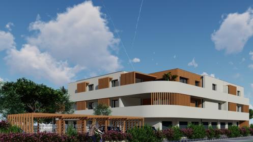Appartement neuf T4 de 93 m avec jardin et garage 
