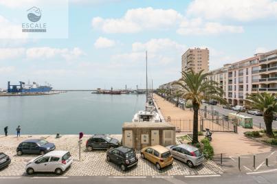 VENTE MAGNIFIQUE HAUSSMANNIEN 6P SUR QUAI AVEC VUE EXCEPTIONNELLE EN COEUR DE VILLE A SETE

