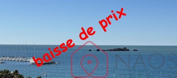 Appartement de 4 pi�ces au dernier �tage coeur de ville vue mer
