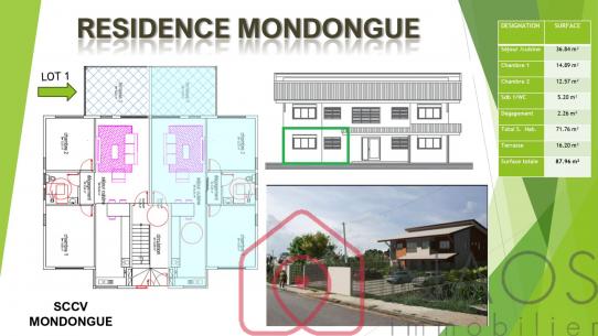  Appartement T3 en VEFA.

