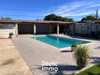 VILLA PLAIN-PIED 97m2 + STUDIO 37m2 eET PISCINE
