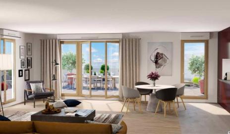 Ferney-Voltaire superbe logement T3 BBC haut de gamme.
