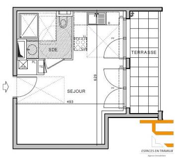 Studio Neuf avec exterieur � Aix en Provence
