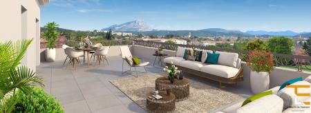 Appartement Neuf de Type 3 entre ville et campagne Aixoise
