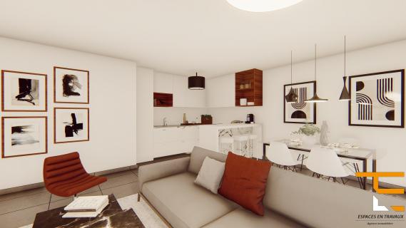 Appartement Neuf de Type 2 au coeur d'Aix en Provence
