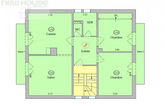 Uniquement chez Newhouse Immobilier � 4% TTC
