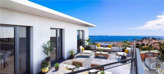 Magnifique et vaste T2 56m2 Bandol 83150, r�sidence intimiste et �l�gante � 2 pas de la M�diterran�e