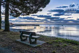 Propri�t� d'exception les pieds dans l'eau
