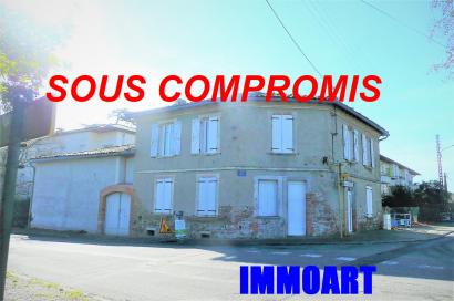 Belle toulousaine avec grand garage am�nageable 

