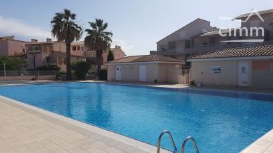 LOCATION SAISONNIERE - ST CYPRIEN PLAGE - APPARTEMENT 2 PIECES EN REZ DE JARDIN TERRASSE - PARKING -