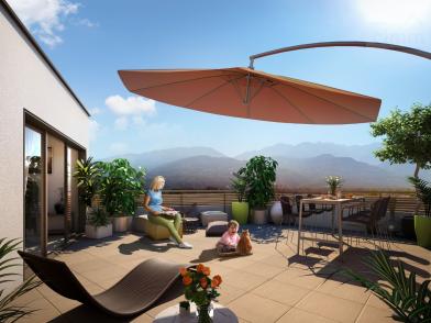 T3 de 65m2- Neuf- Balcon- Parc
