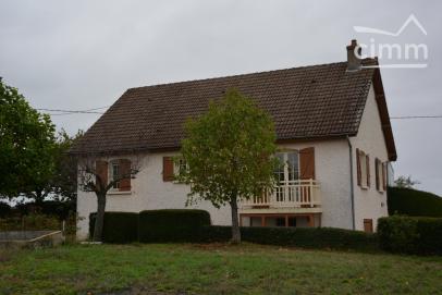 Maison de plain-pied en toute tranquillit� terrain de 1638 m�
