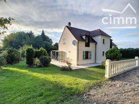 SAINT-CLAIR-SUR-EPTE, Maison individuelle 5 chambres, Sous sol Total, Grand jardin, Piscine Chauf�e
