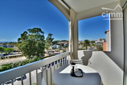 ACHAT- SAINT CYPRIEN PLAGE -  APPARTEMENT T1 BIS - 3EME ETAGE - RESIDENCE AVEC PISCINE - 66750 - PYR