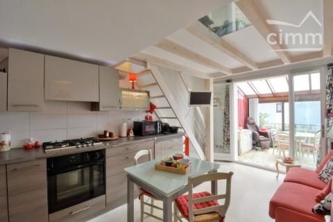 ACHAT - SAINT CYPRIEN PLAGE - JOLIE MAISON - 3 PIECES + MEZZANINE - VERANDA - PARKING INTERIEUR - RE