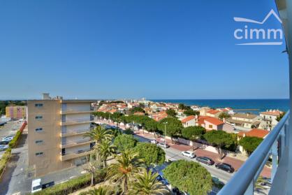 ACHAT - SAINT CYPRIEN PLAGE - APPARTEMENT - 2 PIECES - 5EME ETAGE -  ASCENSEUR - CAVE - PLACE DE PAR