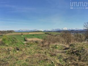 VAULX(74150)  terrain de 882m2  vue panoramique imprenable

