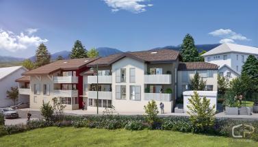 Magnifique T4 � vendre 83m2 � Thonon les Bains 74200, r�sidence �l�gante � taille humaine dans un se