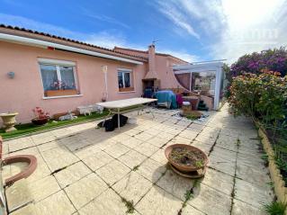 ACHAT - CANET EN ROUSSILLON - VILLA 4 FACES DE PLAIN PIED - 4 PIECES - GARAGE - VERANDA - TERRAIN - 