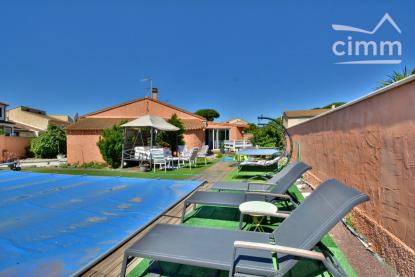 ACHAT - CANET EN ROUSSILLON - VILLA PLAIN-PIED - 5 PIECES - PISCINE - GARAGE - 66140 - PYRENEES ORIE