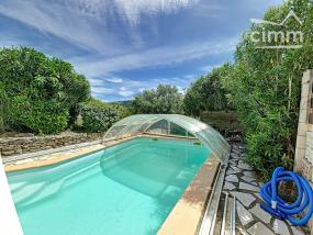 ACHAT - COLLIOURE - BELLE VILLA  D' ARCHITECTE ATYPIQUE -  4 FACES - 6 PIECES - PISCINE - GARAG
