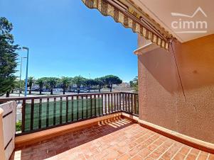 ACHAT - ST CYPRIEN PLAGE 66750 - APPARTEMENT DUPLEX - 3 PIECES - 2 TERRASSES - BALCON - 1 ETAGE - PA