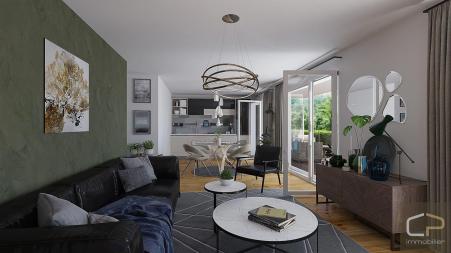 A ne pas manquer !!! Livraison rapide!!! Magnifique T3 70m2 � vendre � Neydens, r�sidence intimiste 