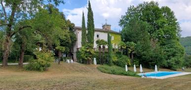Superbe demeure romantique de charme de style italien 19 �me, environnement calme, parc paysager ave