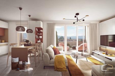 Magnifique T5 de 116m2 � vendre � Saint Pierre en Faucigny 74800, cadre de vie hors pair dans un sec