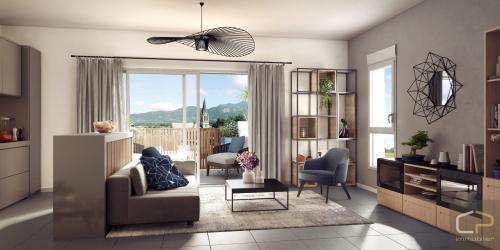 Magnifique T3 64m2 � vendre � Amancy 74800, r�sidence �l�gante et intimiste dans un secteur recherch