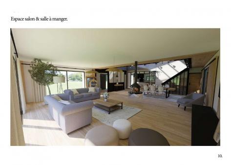 Maison contemporaine � 5 minutes de Dieppe 
