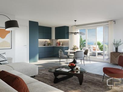 Magnifique T2 43m2 � vendre � Thonon les Bains 74200, r�sidence �l�gante dans quartier recherch�
