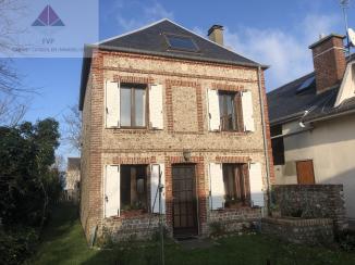 A vendre proche d'Etretat maison brique et silex
