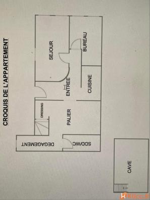 Appartement en rdc proximit� gare rive droit
