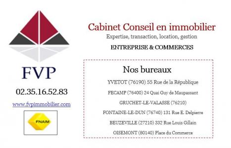 A CEDER BELLE SURFACE COMMERCIALE CENTRE VILLE YVETOT 76
